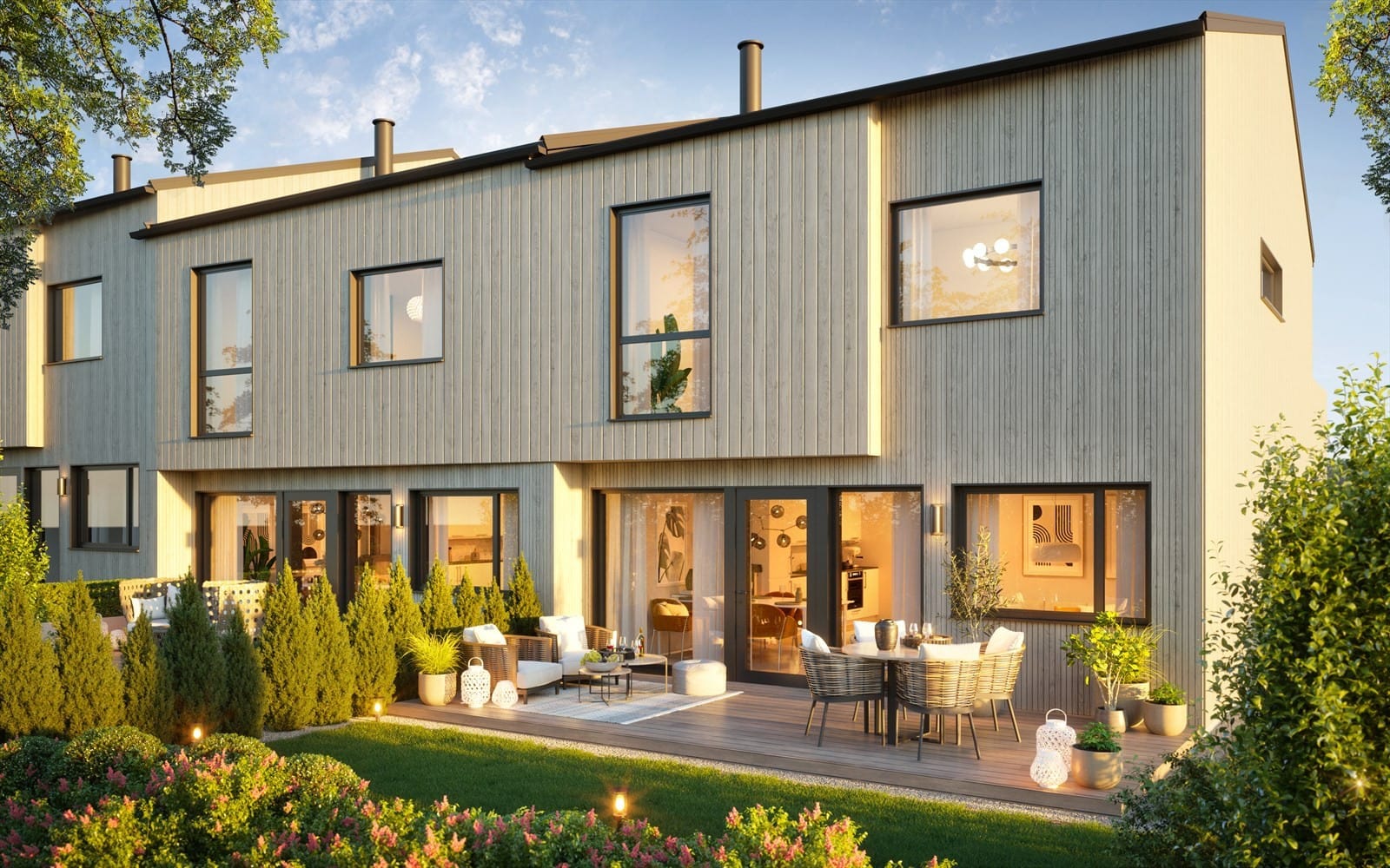 Rekkehus i Annas Hage - Rygehus